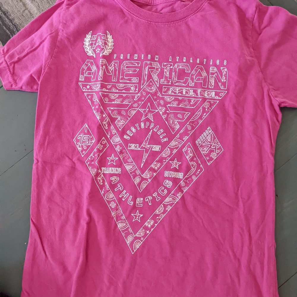 Ladies American fighter tee shirt